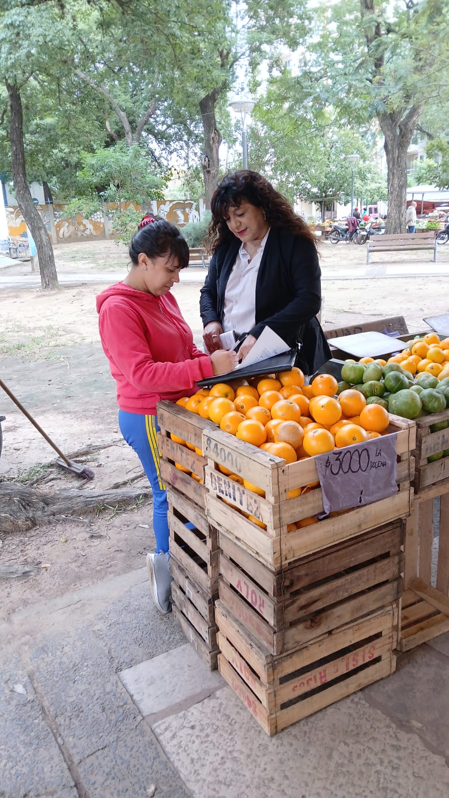 En las Ferias Francas se capacita para obtener el carnet de manipulación de alimentos