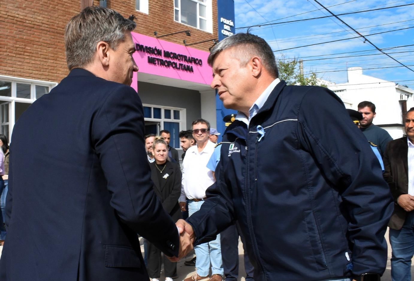 Plan Provincial de Seguridad: el Gobernador Zdero inauguró hoy las refacciones y la ampliación de la División Microtráfico