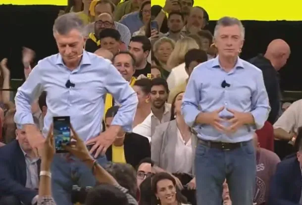 Mauricio Macri frenó en seco a sus seguidores en el cierre de campaña del PRO: «Paremos esto»