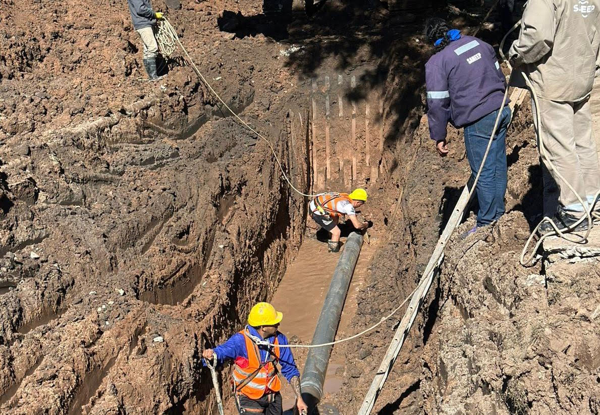 SAMEEP interviene en distintos puntos de Sáenz Peña y Quitilipi, atendiendo demandas históricas