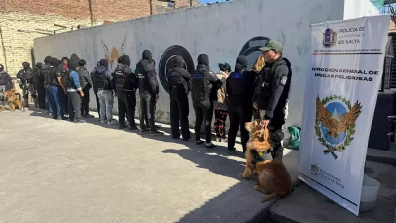 Se desbarató una organización narcocriminal que operaba en Salta