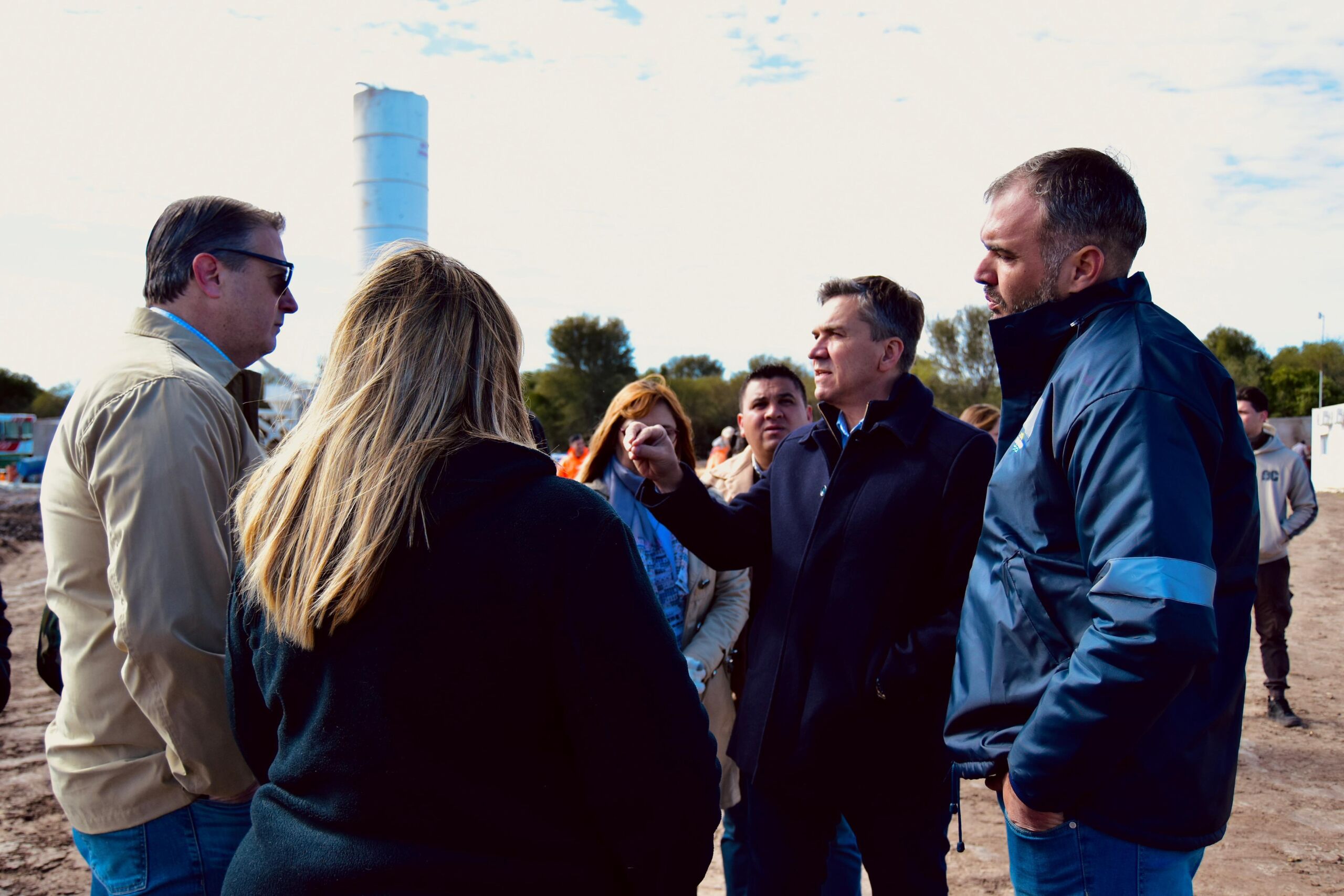 El Gobernador Zdero supervisó las obras que se ejecutan en la Ruta Provincial N° 13, tramo Cote Lai – Charadai