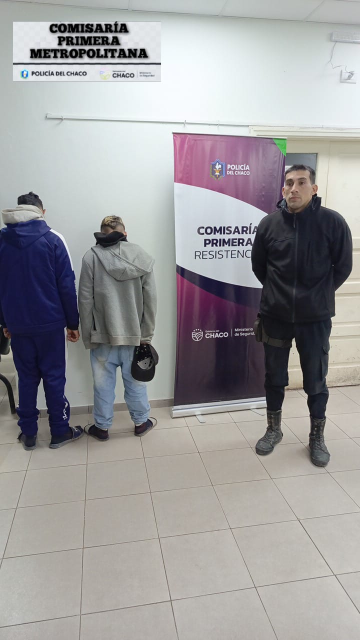 Resistencia: dos jóvenes fueron interceptados con una moto robada