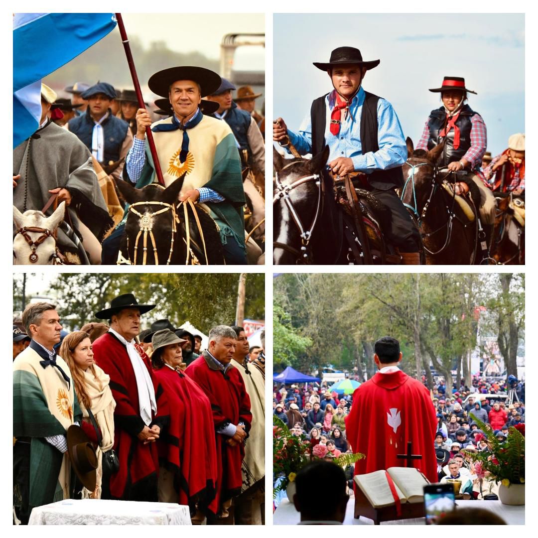 Emotivo cierre de la 28° Cabalgata de la Fe en Pampa del Indio