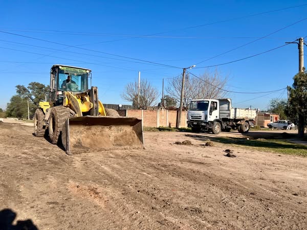 Fontana: avanzan las tareas de limpieza y mantenimiento en el Barrio 73 Viviendas