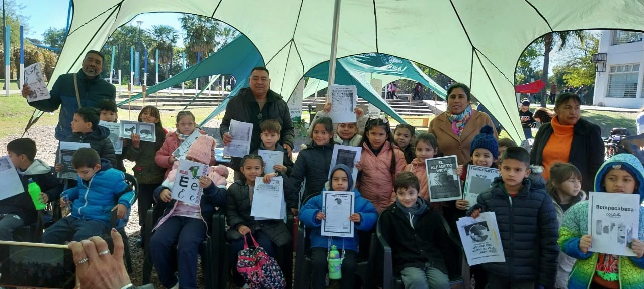 En la Feria Provincial del Libro se realizaron talleres para visibilizar la importancia de la educación bilingüe intercultural