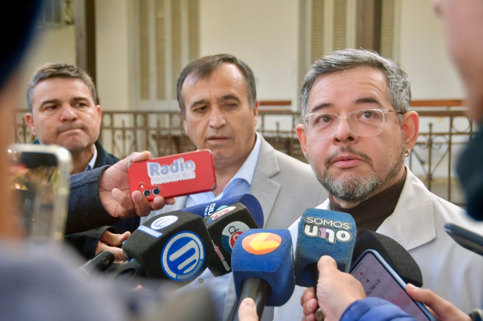 Hospital Perrando: el Ministro Rodríguez destacó el salto de calidad con el nuevo equipo de extracción de plaquetas