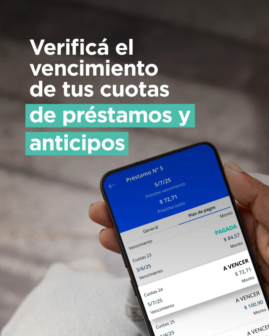 Nuevo Banco del Chaco: descuento de cuotas por préstamos y anticipos tomados oportunamente