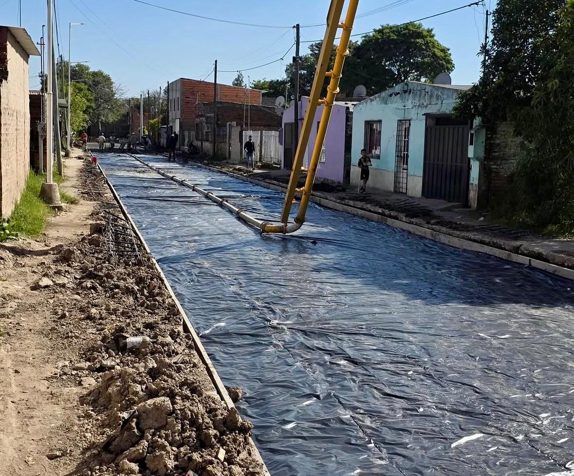 Plan Provincial de Urbanización: Fontana avanza con nuevas obras de pavimento