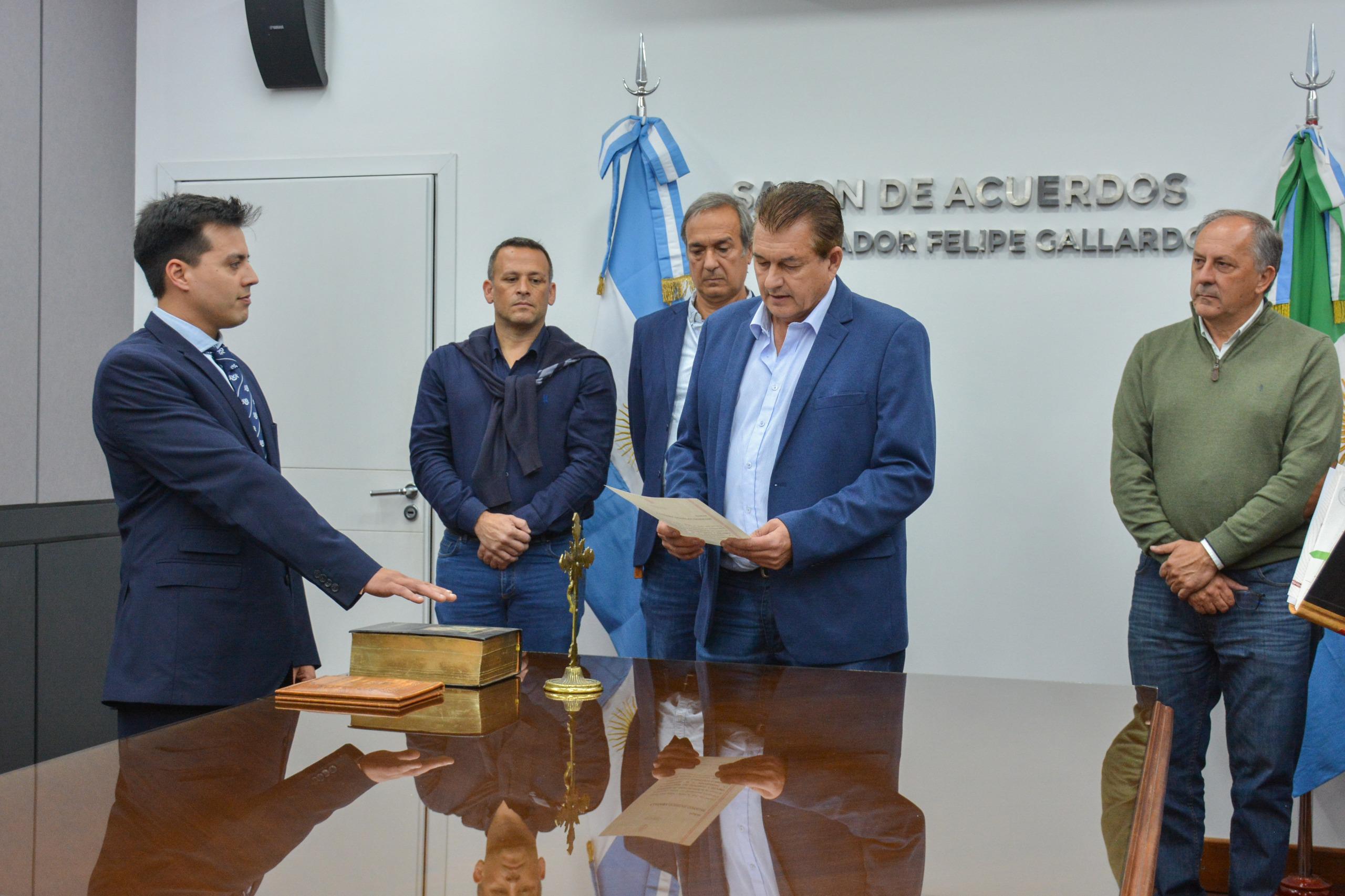 Patricio Amarilla asumió como subsecretario de Industria y Comercio