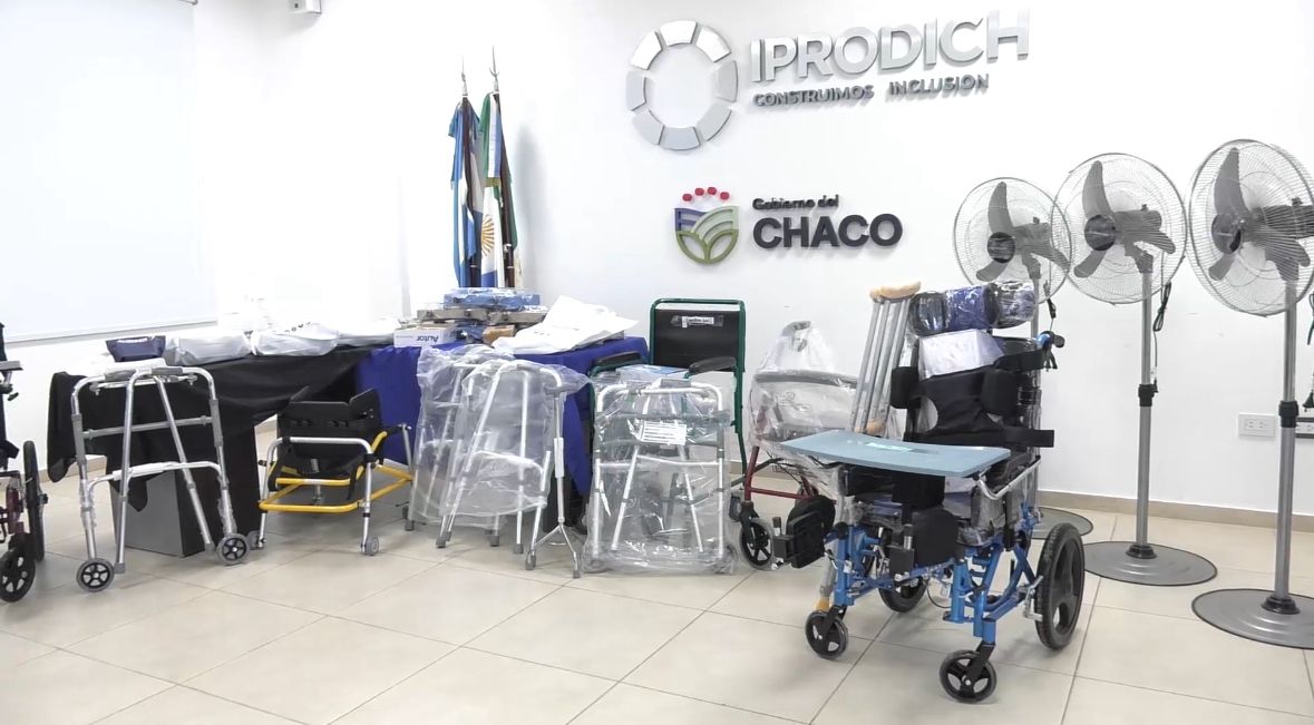 Más inclusión: IPRODICH transforma vidas con la entrega de más ayudas técnicas en el Gran Resistencia