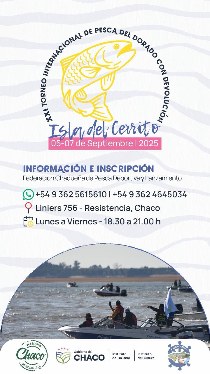 Isla del Cerrito: XXI Torneo Internacional de Pesca del Dorado con Devolución