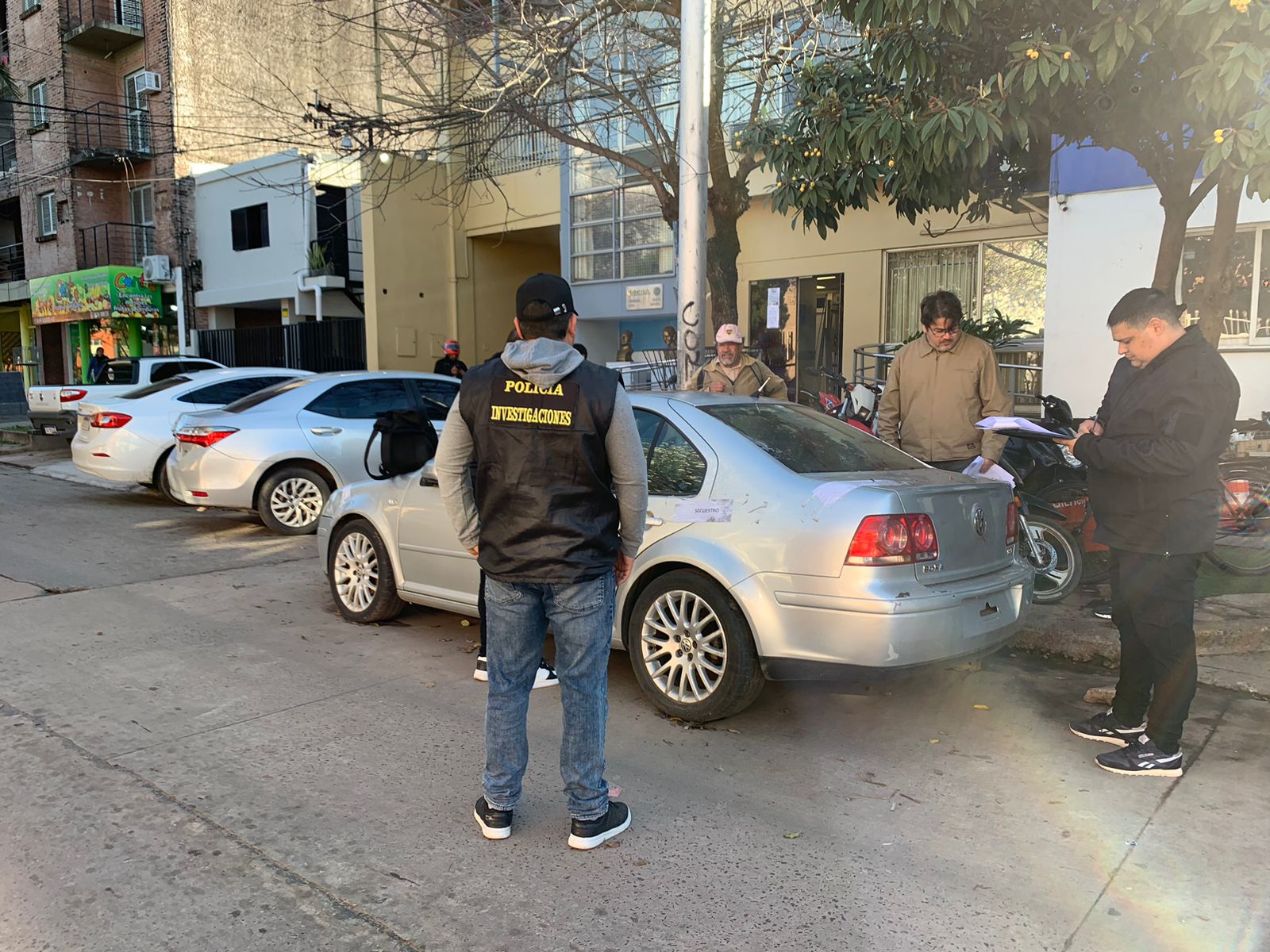 Secuestran un auto con numeración adulterada