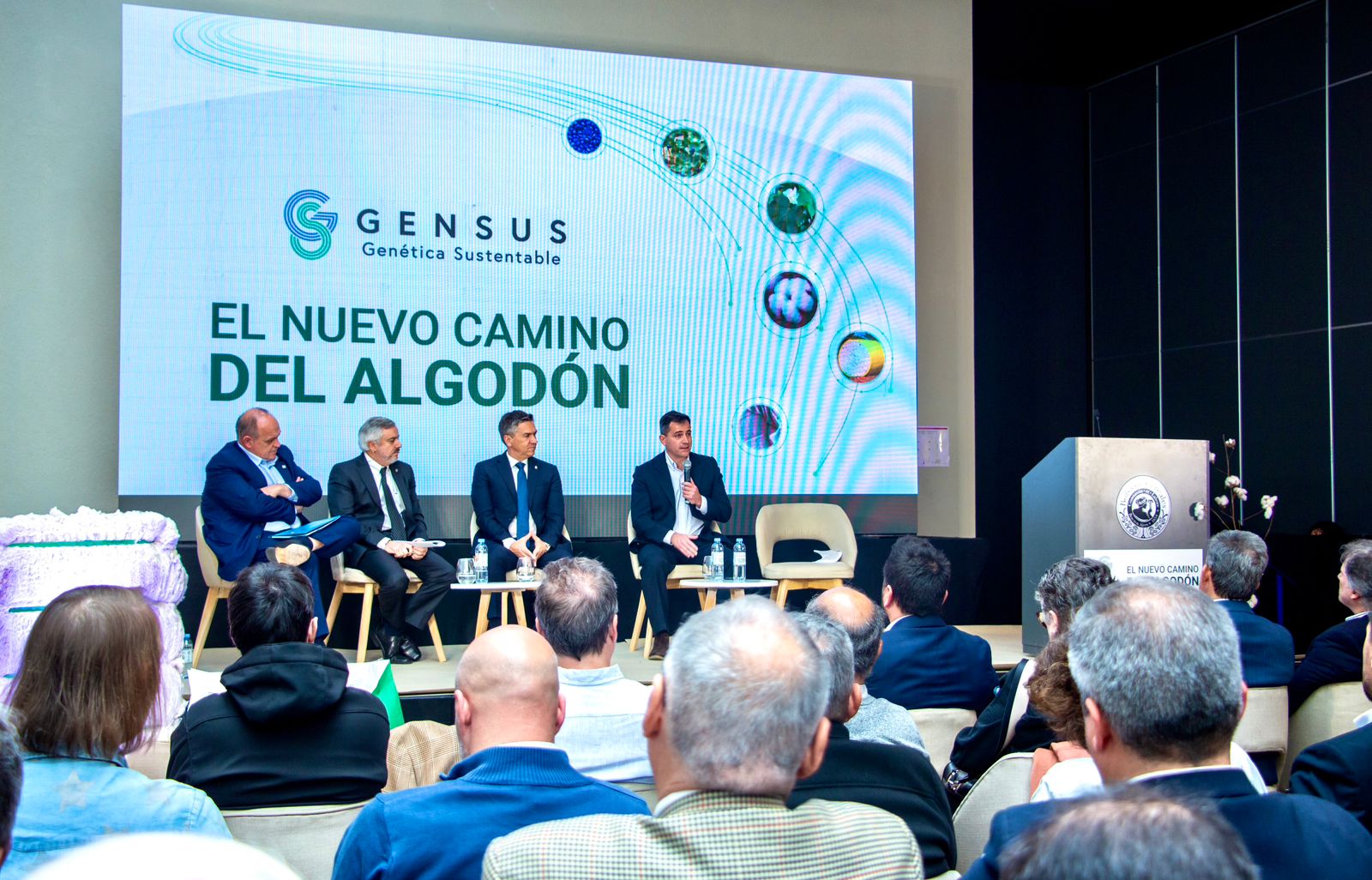 Bs. As: Chaco protagonista en la presentación del primer evento biotecnológico aplicado al algodón
