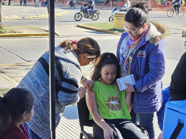 Barranqueras intensifica la campaña de vacunación para prevenir enfermedades