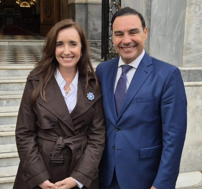 Villarruel viajó a Corrientes y compartió un acto institucional con Valdés en medio de la tensión con Milei