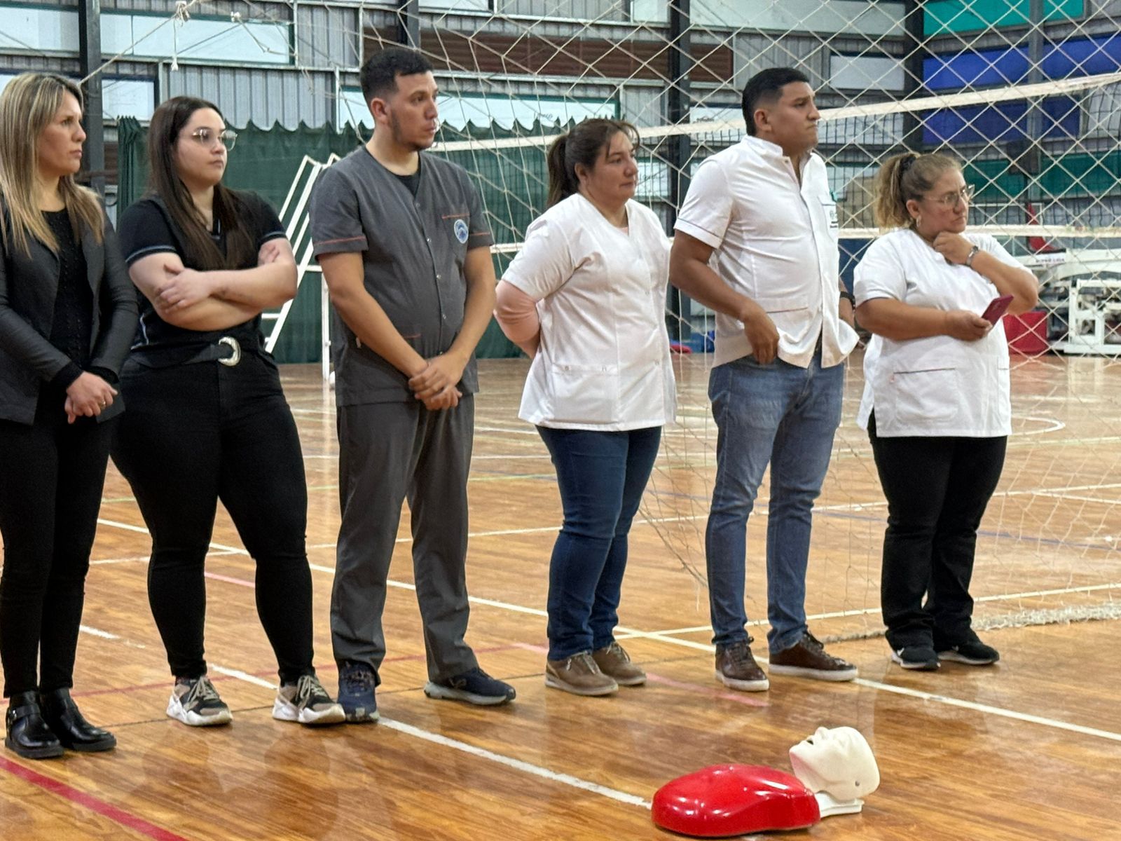Capacitación sobre RCP en el Club Bancario