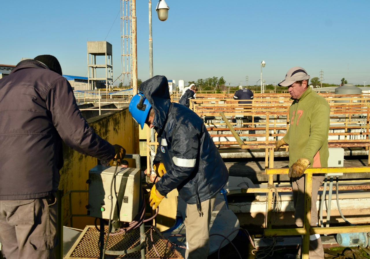 SAMEEP culminó con éxito las intervenciones en la planta potabilizadora del área metropolitana