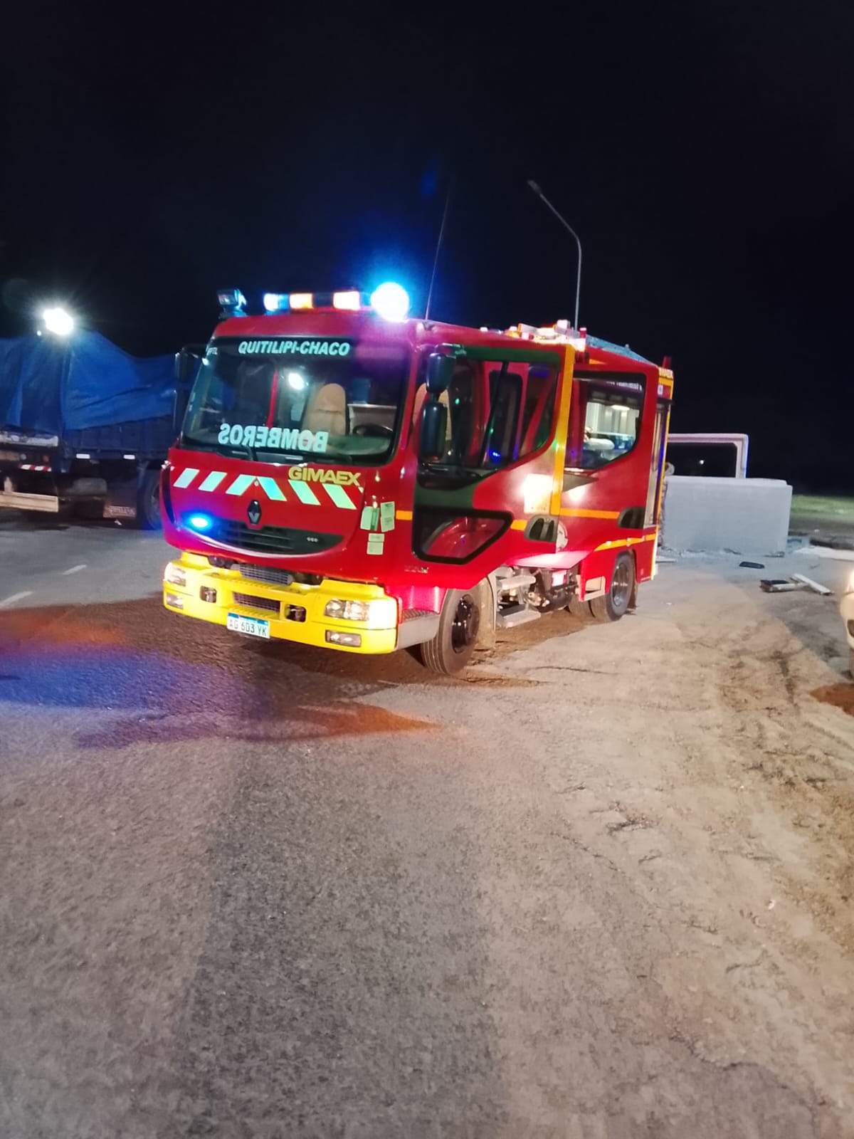 Accidente de tránsito fatal en Ruta Nacional N° 16
