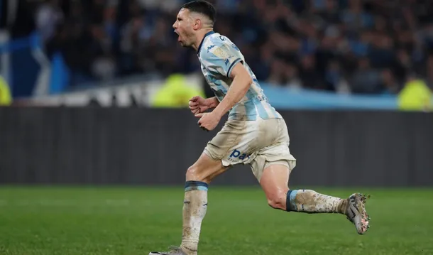 El récord goleador que consiguió Maravilla Martínez en Racing luego de su doblete ante Peñarol