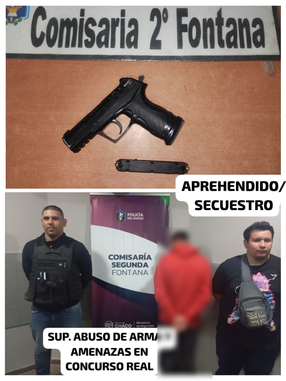 Fontana: joven detenido por amenazar a su ex pareja con un arma