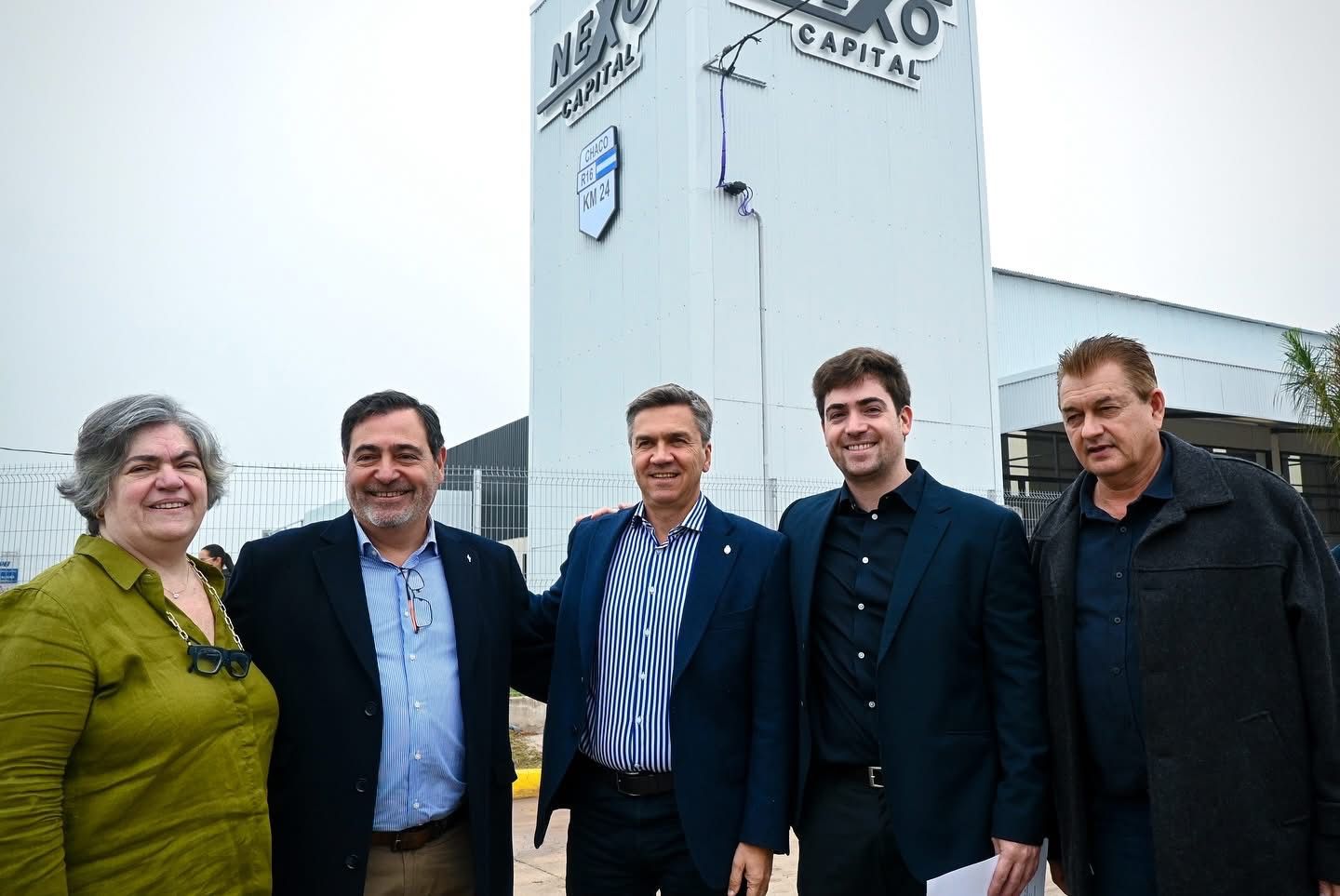 El Gobernador Zdero acompañó la inauguración del Parque Industrial y Logístico Nexo Capital y entregó créditos por más de $300 millones