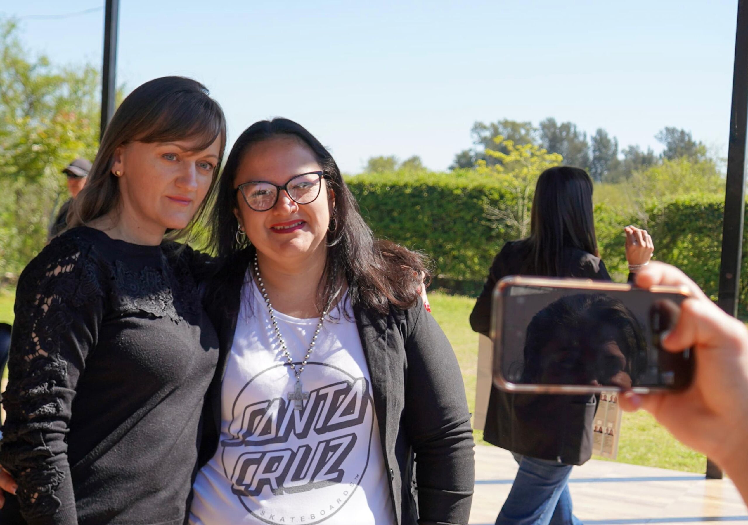 Villa Ángela: “al Chaco se lo defiende con coraje y trabajando junto a la gente” dijo Silvana Schneider