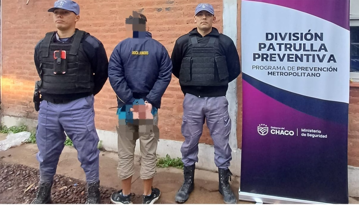 Agentes de Patrulla Preventiva detienen a sujeto buscado por la justicia