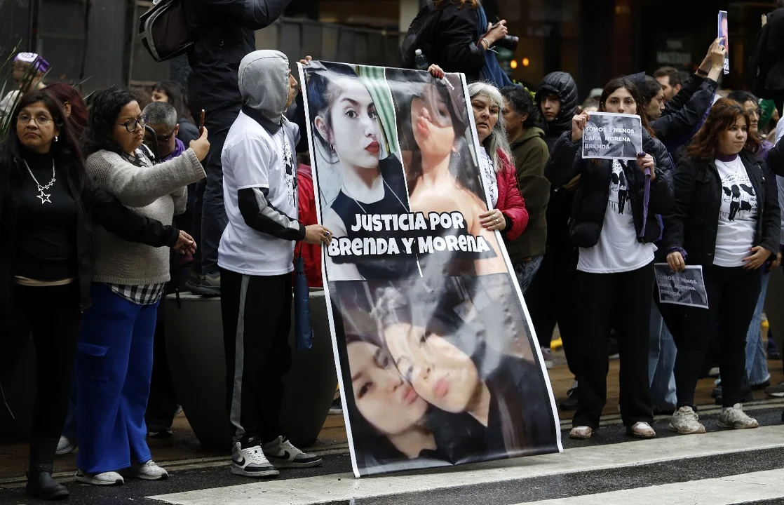 El abuelo de Brenda y Morena agradeció el apoyo en la masiva marcha por el triple crimen narco