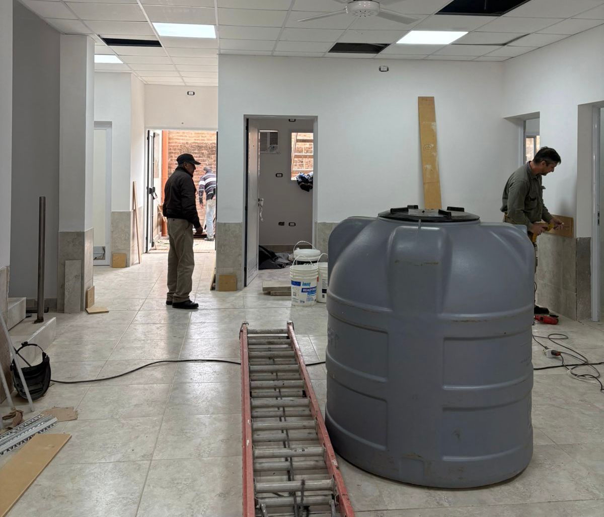 Resistencia: avanza la ampliación y refacción del CAPS «Dr. Laureano Maradona»