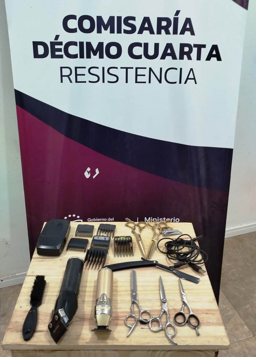Esclarecieron un hurto ocurrido en una barbería