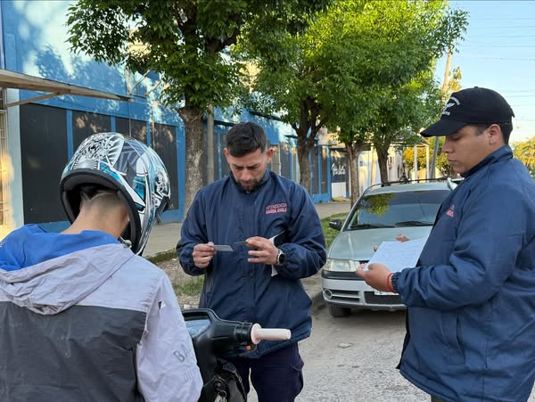 Barranqueras continúa con los operativos de control vehicular para promover la seguridad vial