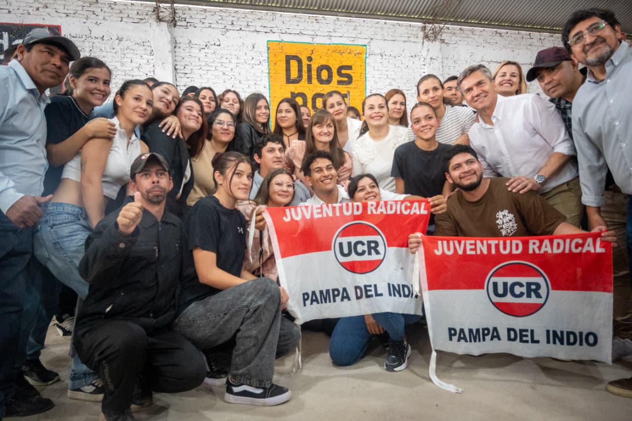 Pampa del Indio: Zdero presentó a los candidatos de la Lista 503: “el 26 vamos a elegir entre el pasado y el futuro”