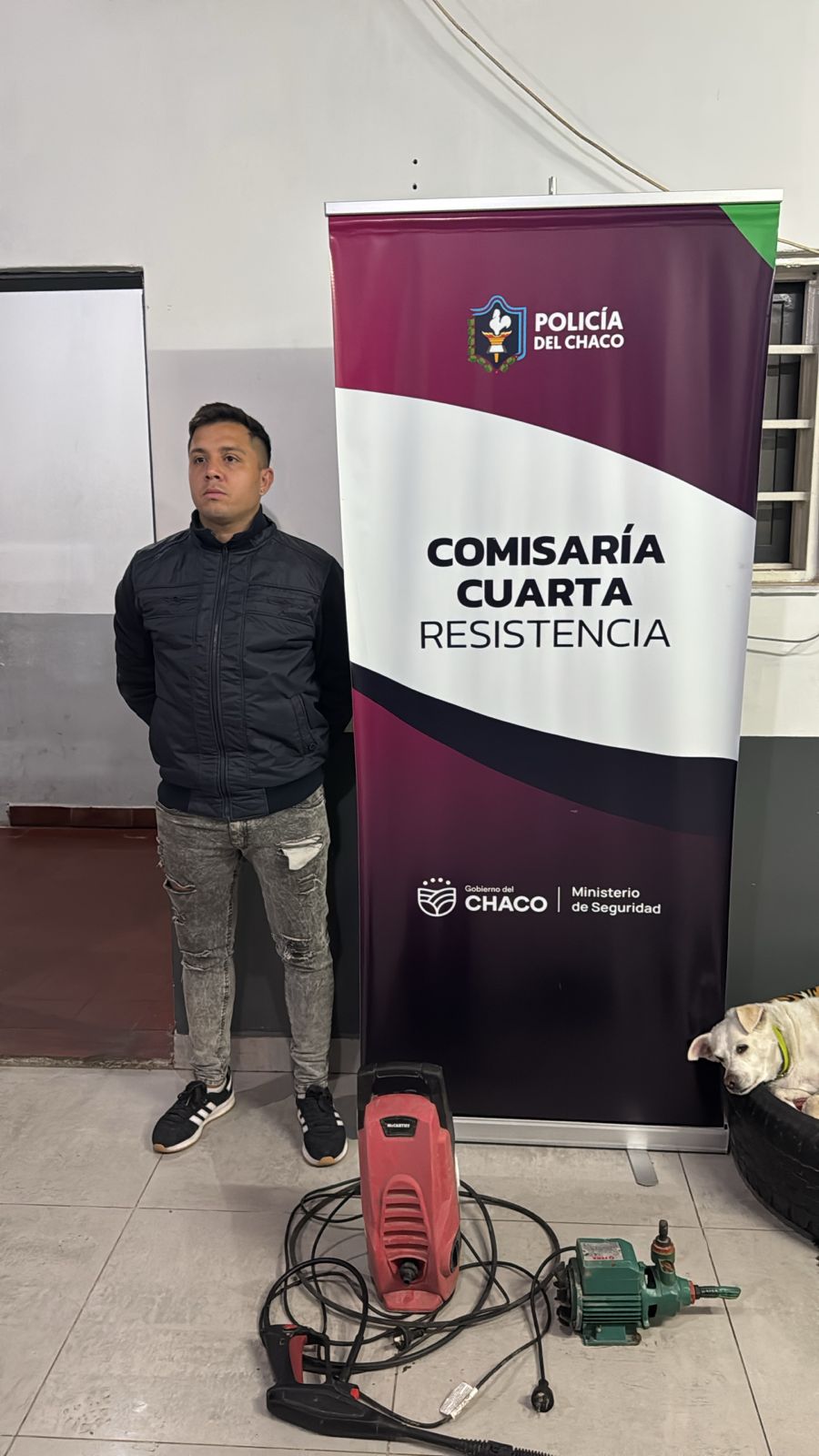 Resistencia: secuestran elementos robados en el barrio Santa Rita II