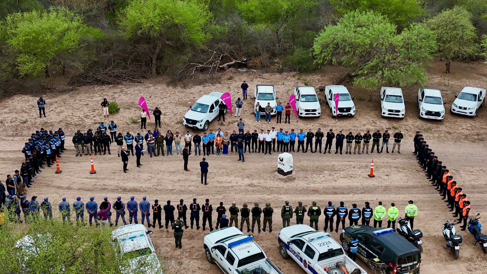 Fuerte operativo de refuerzo de seguridad en la frontera entre Chaco, Salta y Santiago del Estero