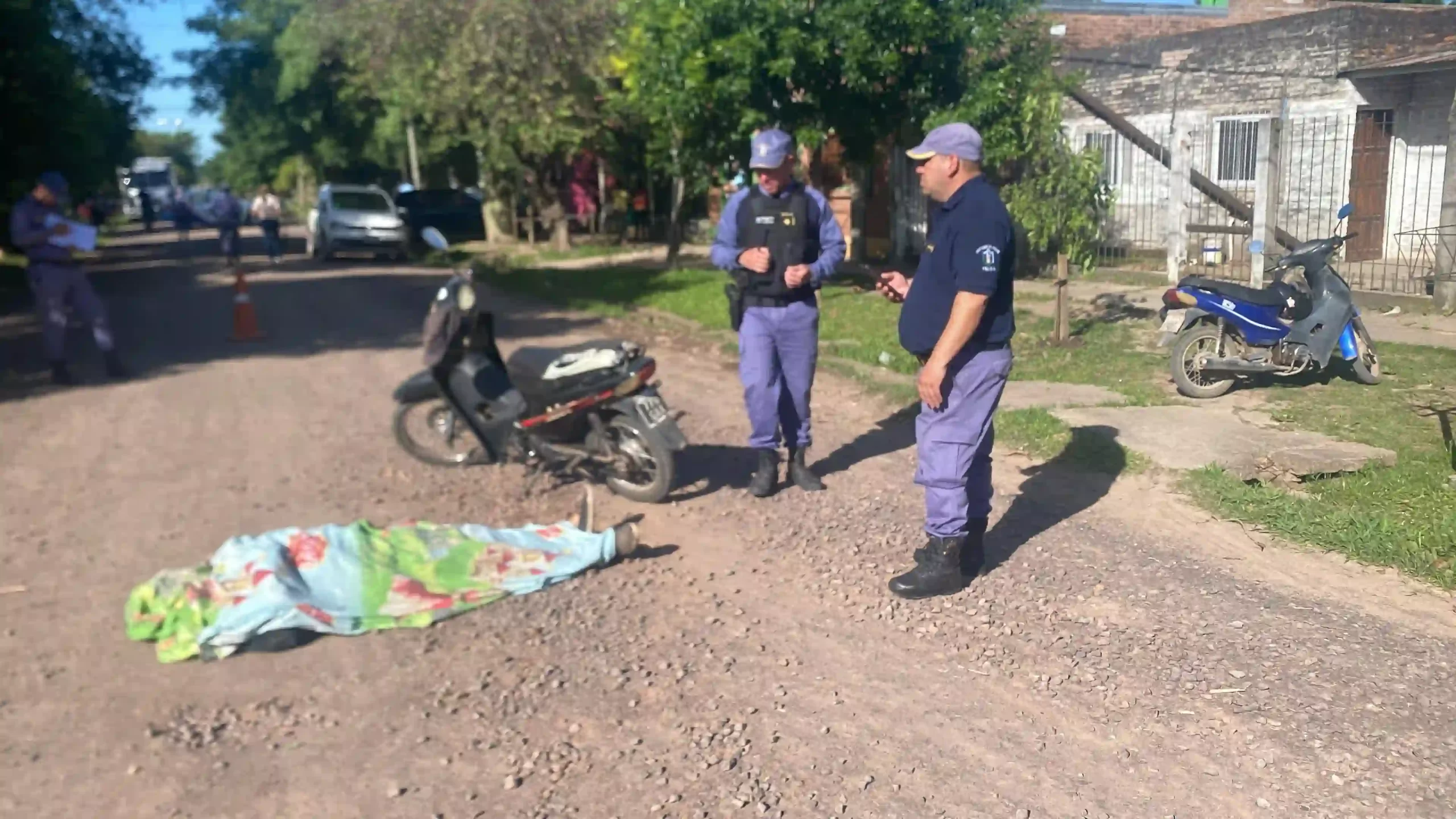 Tragedia en Resistencia: un hombre de 84 años murió tras derrapar con su motocicleta