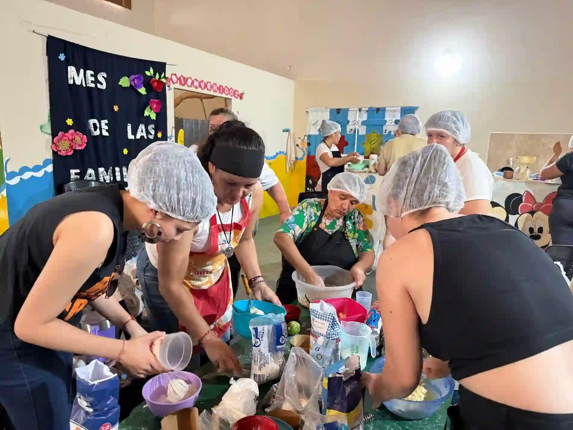 Barranqueras: el CDI Ciempiés realizó su primer taller de gastronomía navideña