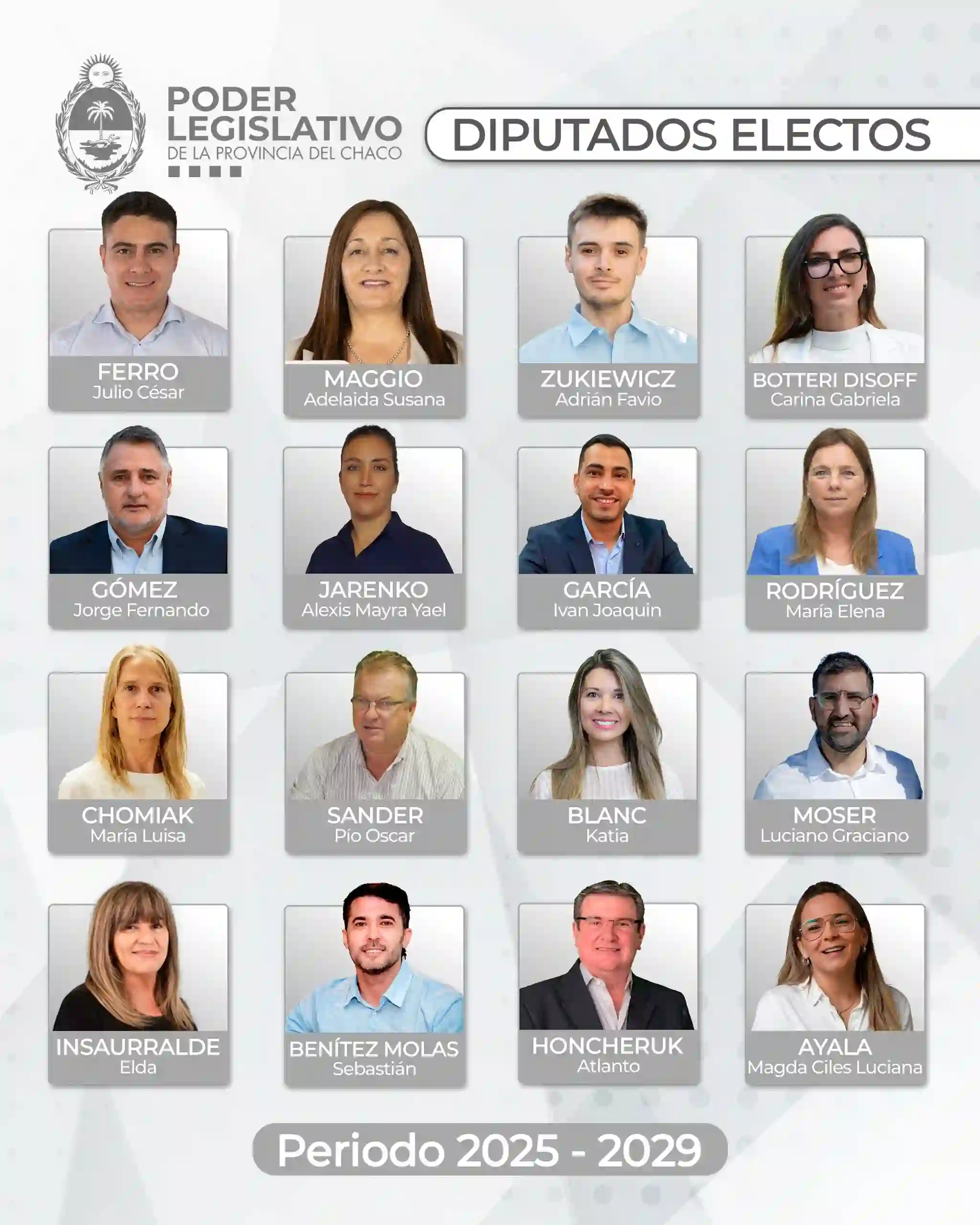 La Legislatura tomará juramento a los diputados electos para el período 2025-2029