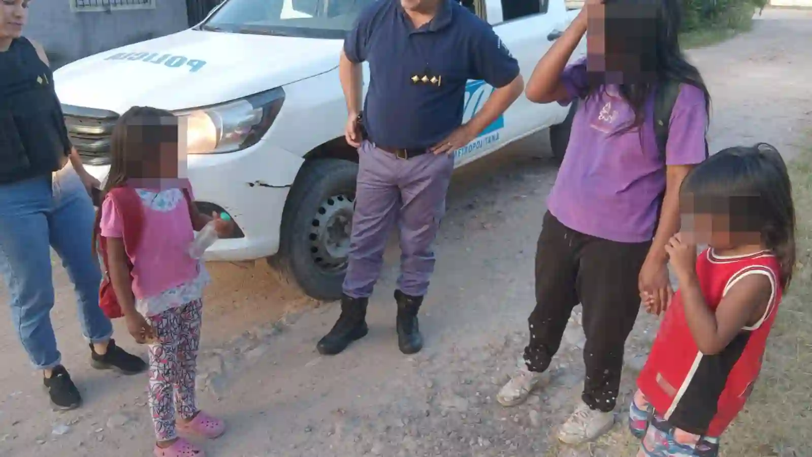 Resistencia: una menor se habia perdido y fue encontrada sana y salva