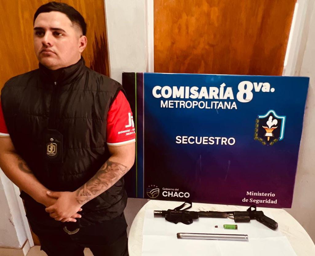 Operativo policial por tentativa de femicidio: encontraron un arma casera en la vivienda