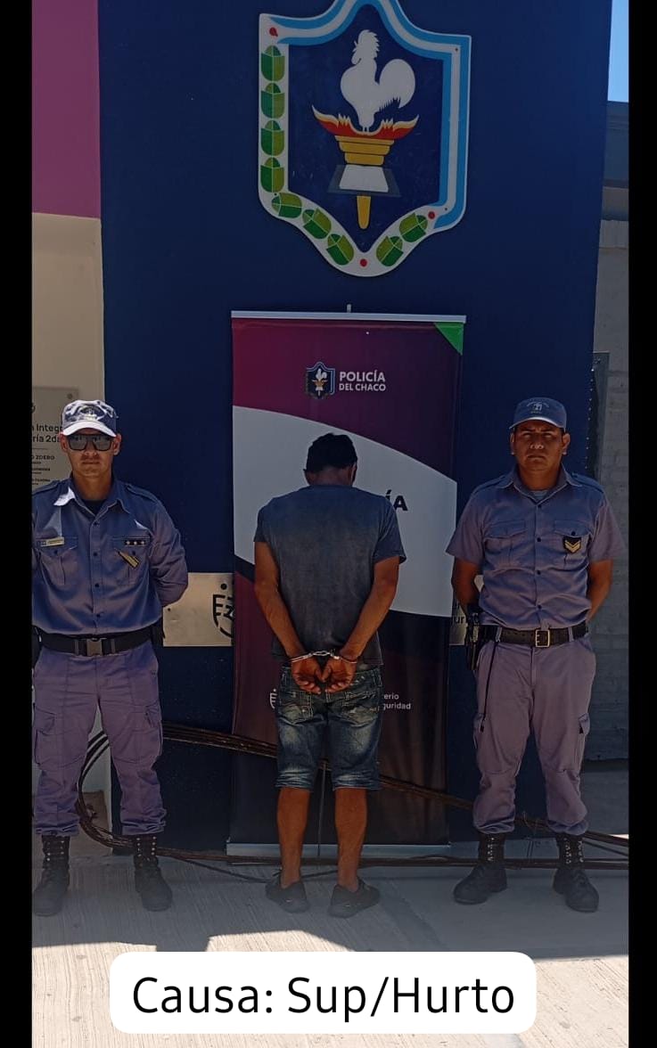 Fontana: detuvieron a un hombre que intentaba vender barras de hierro robadas de una obra en construcción