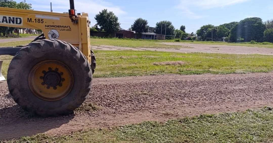 Municipalidad de Fontana: mejoran la transitabilidad en el barrio Villa Oro