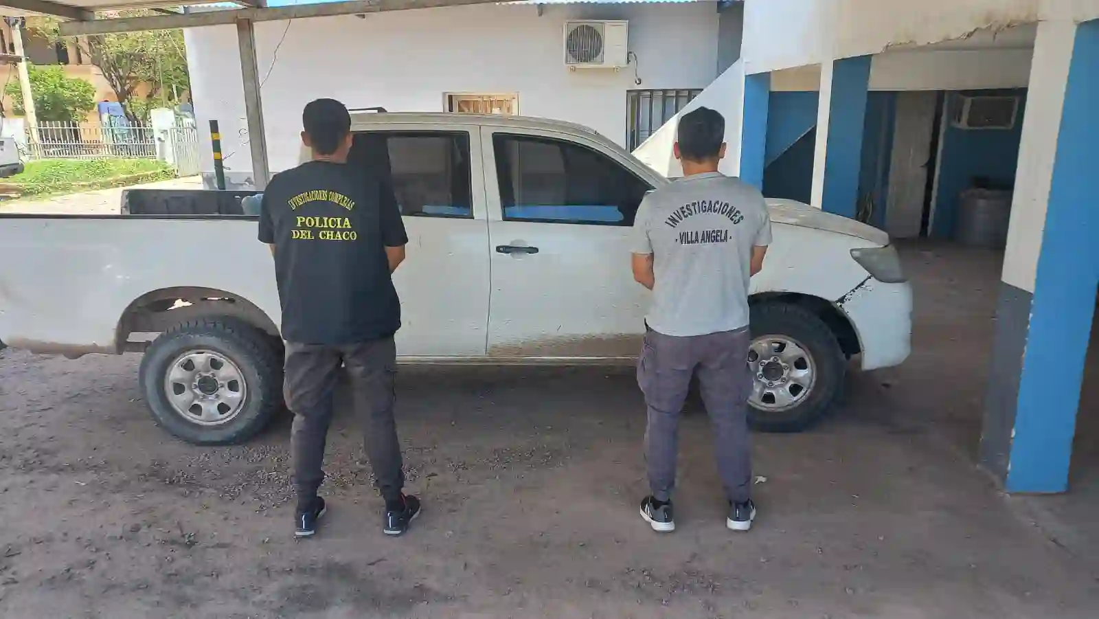 Durante un operativo en Villa Ángela secuestran una camioneta robada en Córdoba