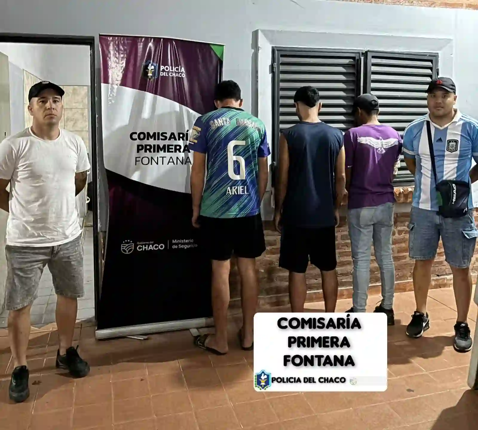 Fontana: Tres personas aprehendidas por una causa por lesiones con arma blanca