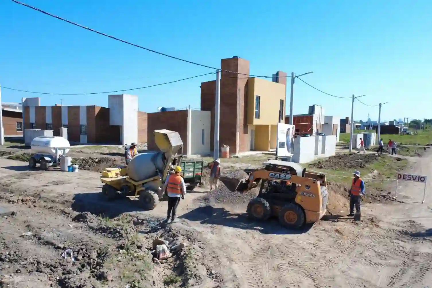 Más familias cerca de su casa propia: avanzan las viviendas en la Chacra 214 de Resistencia