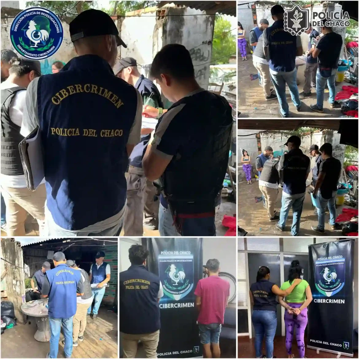 Resistencia: allanamientos por hurto derivaron en secuestro de drogas y detenciones