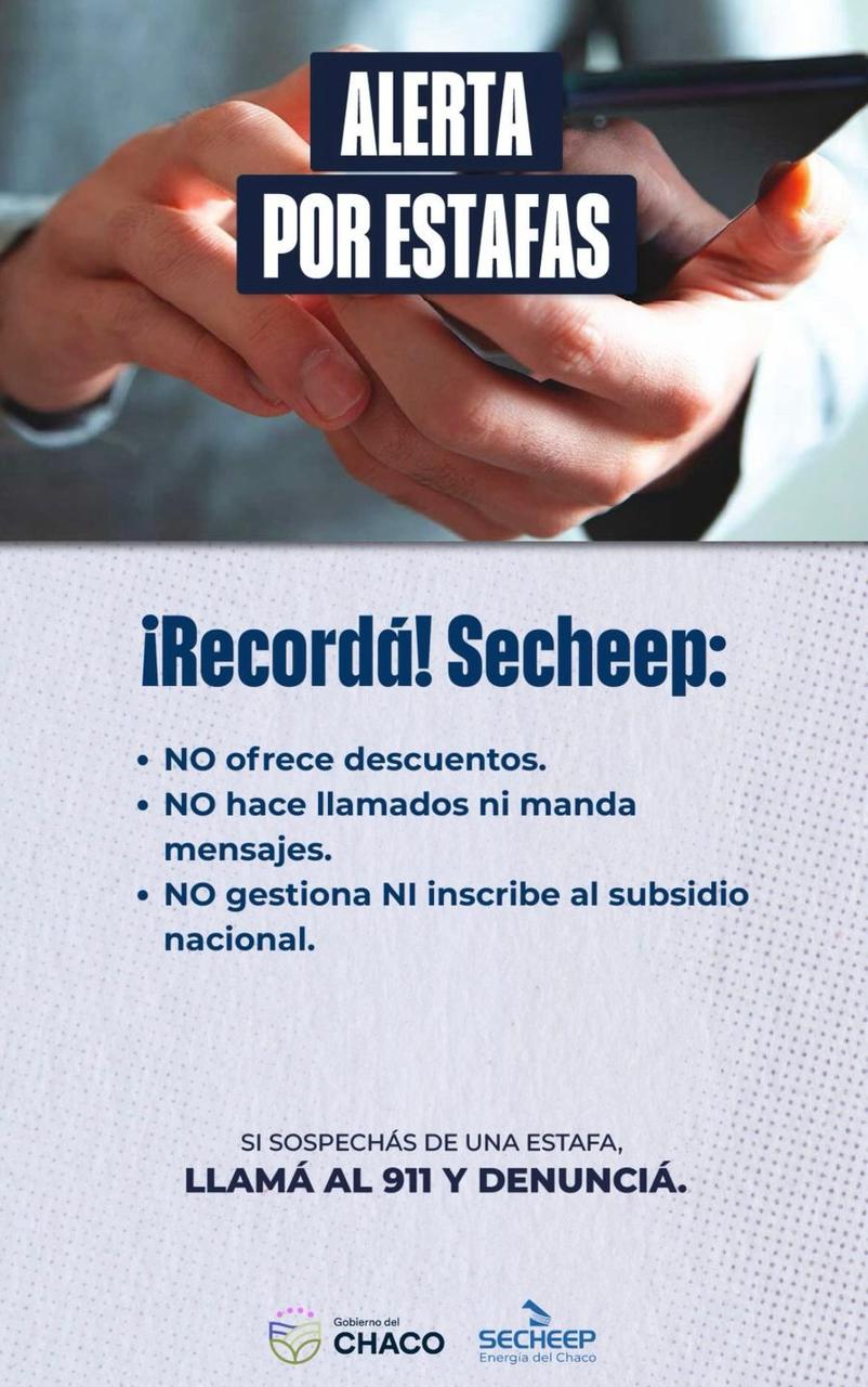 Secheep alerta por nuevas estafas vía WhatsApp y redes sociales