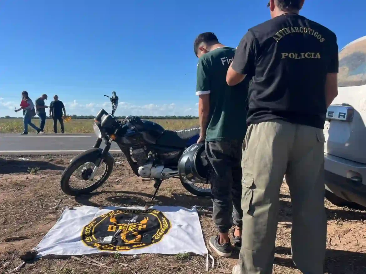 San Bernardo: evadió el control, atropelló a una policía y fue detenido; llevaba cocaína