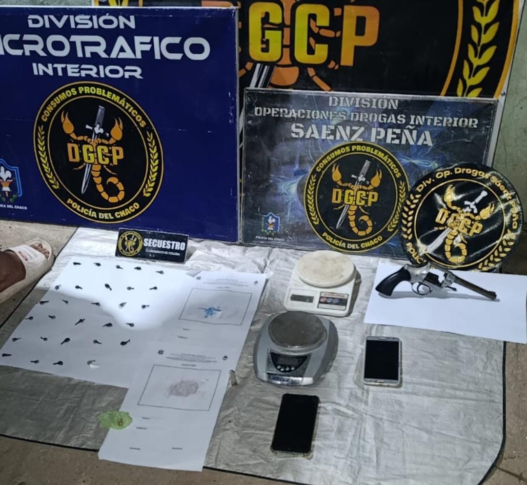 Golpe al microtráfico: allanamientos simultáneos al clan Cárdenas, un detenido, droga y un arma secuestrada