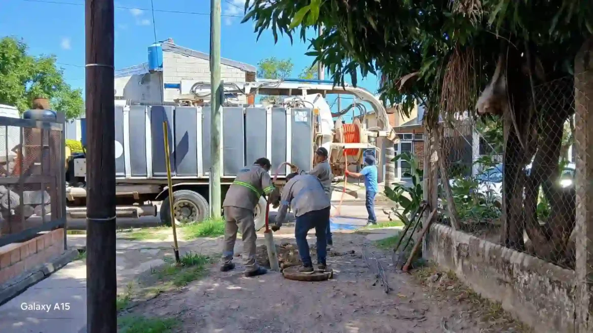 Intervención histórica de Sameep: saneamiento integral y nueva bomba cloacal en el barrio España